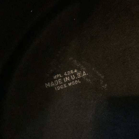 Vintage Wool Cowboy Hat with gold sequins 1940 - Picture 5 of 5